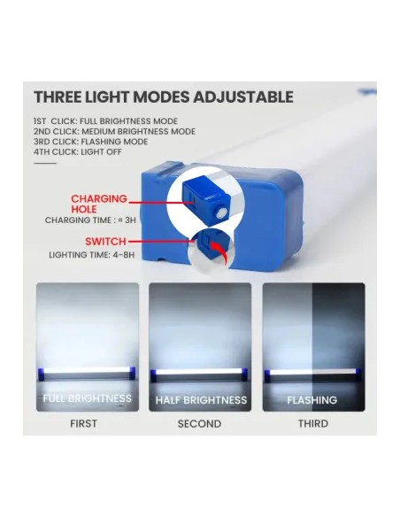 LAMPARA RECARGABLE LED USB