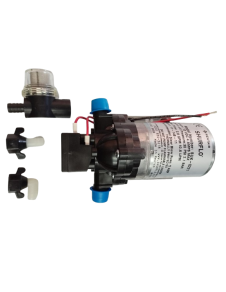 BOMBA DE AGUA 12VSHURFLO AUTOCARAVANA