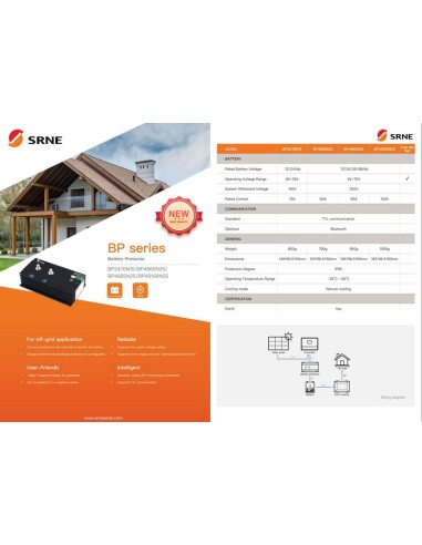 Battery Protector SRNE 12V/24V