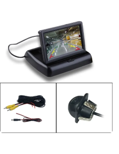 CAMARA CON VISIÓN TRASERA Y MONITOR 4,3 PULGADAS