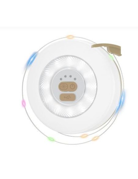 GIRNALDA LED Y LINTERNA DE CAMPING 360º YH13 XO