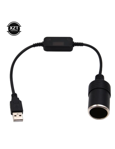 ENCHUFE USB PARA ENCENDEDOR DE CIGARRILLOS 12V
