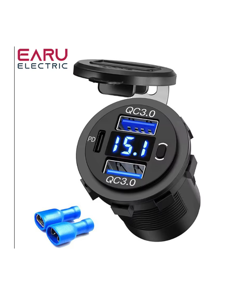 LUZ LED TECHO SOBREPONER BLANCO 12V