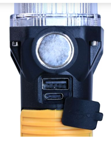 LINTERNA LED RECARGABLE | GANCHO E IMÁN | COB + LED 10W 800LM ELBAT