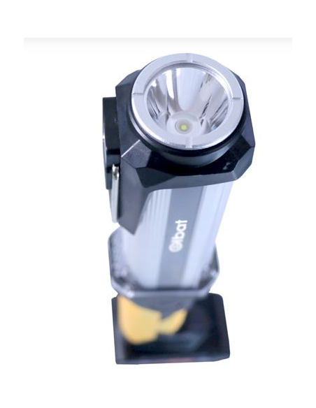 LINTERNA LED RECARGABLE | GANCHO E IMÁN | COB + LED 10W 800LM ELBAT
