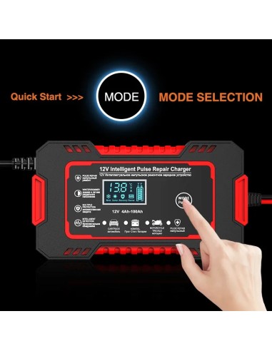 CARGADOR DE BATERIA 12VOLTIOS 6 AMPERIOS