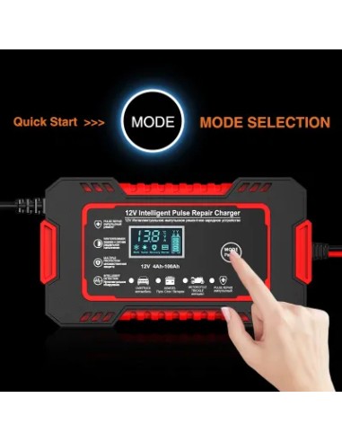 CARGADOR DE BATERIA 12VOLTIOS 6 AMPERIOS