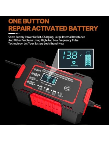 CARGADOR DE BATERIA 12VOLTIOS 6 AMPERIOS