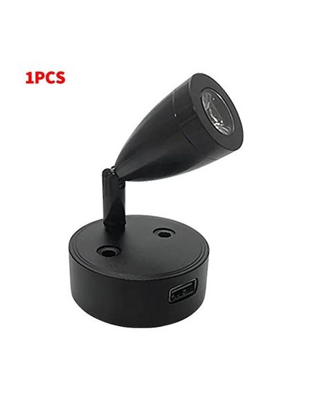 LAMPARA PEQUEÑA LED 12V CON USB TOUCHCONTROL