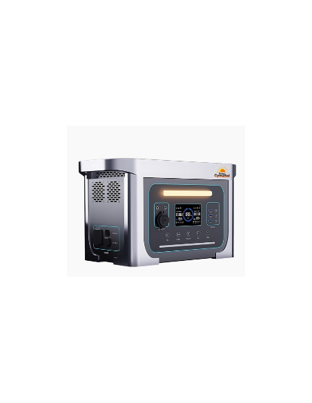 GENERADOR SOLAR PORTATIL LITIO DC 25.6V 1331WH 1000W AC