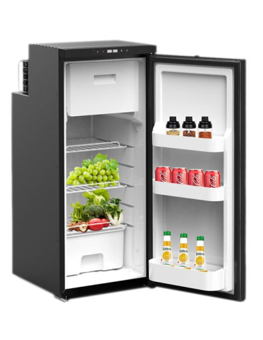 NEVERA FIJA CON COMPRESOR 12V 91 LITROS DOBLE ZONA 80W MUVIP