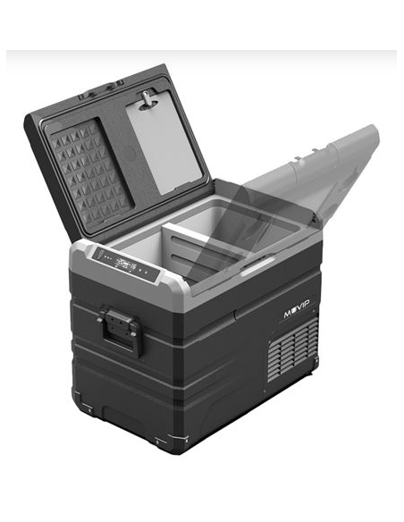 NEVERA PORTATIL DE COMPRESOR 47 LITROS DOBLE ZONA FLEX MUVIP