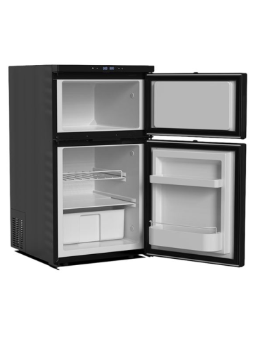 NEVERA FIJA CON COMPRESOR 12V DOBLE ZONA 78 LITROS 80W MUVIP