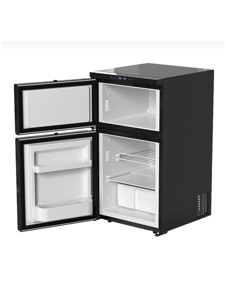 NEVERA FIJA CON COMPRESOR 12V DOBLE ZONA 78 LITROS 80W MUVIP