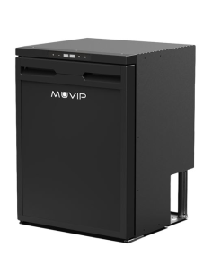 NEVERA FIJA CON COMPRESOR 12V 58 LITROS DOBLE ZONA 60W MUVIP