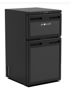 NEVERA FIJA CON COMPRESOR 12V DOBLE ZONA 78 LITROS 80W MUVIP 2