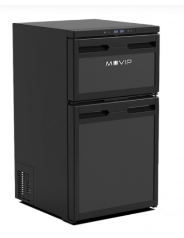 NEVERA FIJA CON COMPRESOR 12V DOBLE ZONA 78 LITROS 80W MUVIP