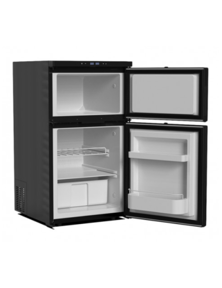 NEVERA FIJA CON COMPRESOR 12V DOBLE ZONA 78 LITROS 80W MUVIP