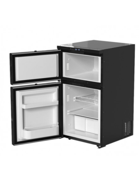 NEVERA FIJA CON COMPRESOR 12V DOBLE ZONA 78 LITROS 80W MUVIP