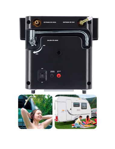 CALENTADOR DE AGUA A GAS 12V