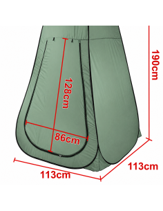 CASETA DUCHA PLEGABLE 2