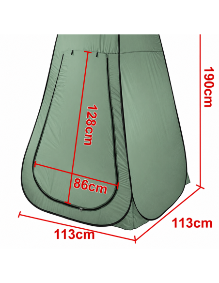 CASETA DUCHA PLEGABLE
