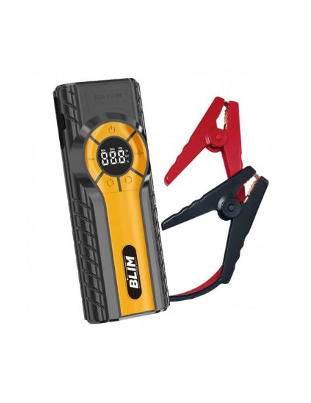 ARRANCADOR BATERIAS 4 EN 1 CON COMPRESOR 12.000 MAH BLIM