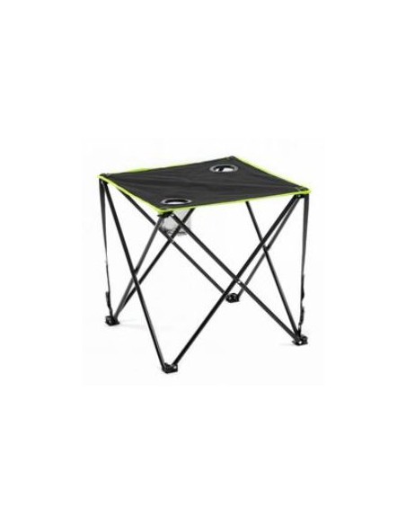 MESA DE CAMPING PLEGABLE TEXTIL CON FUNDA
