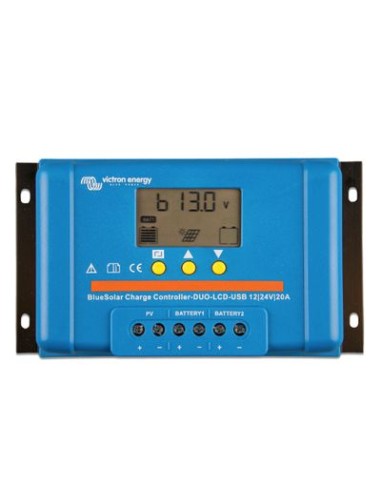 REGULADOR BLUESOLAR PWM-LCD&USB 12/24V-20A