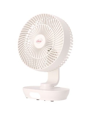 VENTILADOR PORTÁTIL DE BATERÍA OSCILANTE LARRYHOUSE 8"