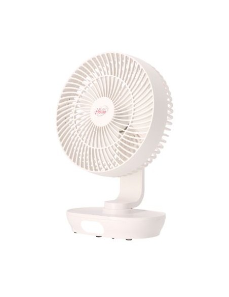 VENTILADOR PORTÁTIL DE BATERÍA OSCILANTE LARRYHOUSE 8"