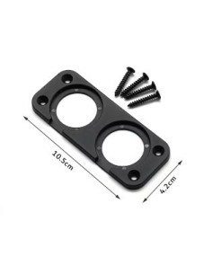 PANEL EMBELLECEDOR PARA TOMA USB DOS ORIFICIOS