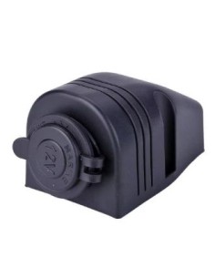 TOMA 12V CON SOPORTE PARA SOBREPONER