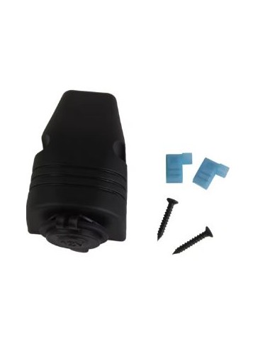 TOMA 12V CON SOPORTE PARA SOBREPONER