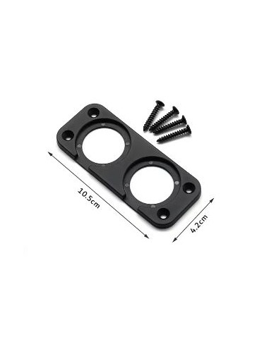 TOMA 12V CON SOPORTE PARA SOBREPONER