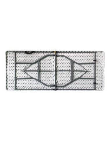 MESA DE RESINA PLEGABLE 180X70X74CM 3.5CM SUNGARDEN