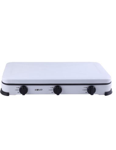 COCINA DE GAS 3 FUEGOS BLANCA MUVIP