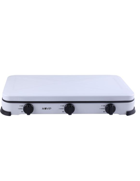 COCINA DE GAS 3 FUEGOS BLANCA MUVIP